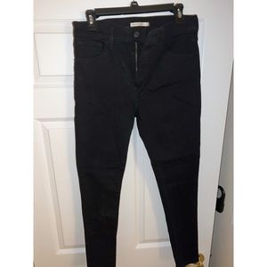 Levi Womens 720 High Rise Super Skinny Jeans